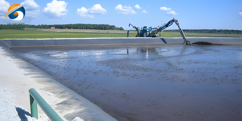 1.5 мм водонепроницаемая гибкая пленка для геомембрана 1.5 мм водонепроницаемая гибкая пленка для геомембрана