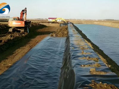 Каковы проекты применения геомембрана HDPE толщиной 60 мил?