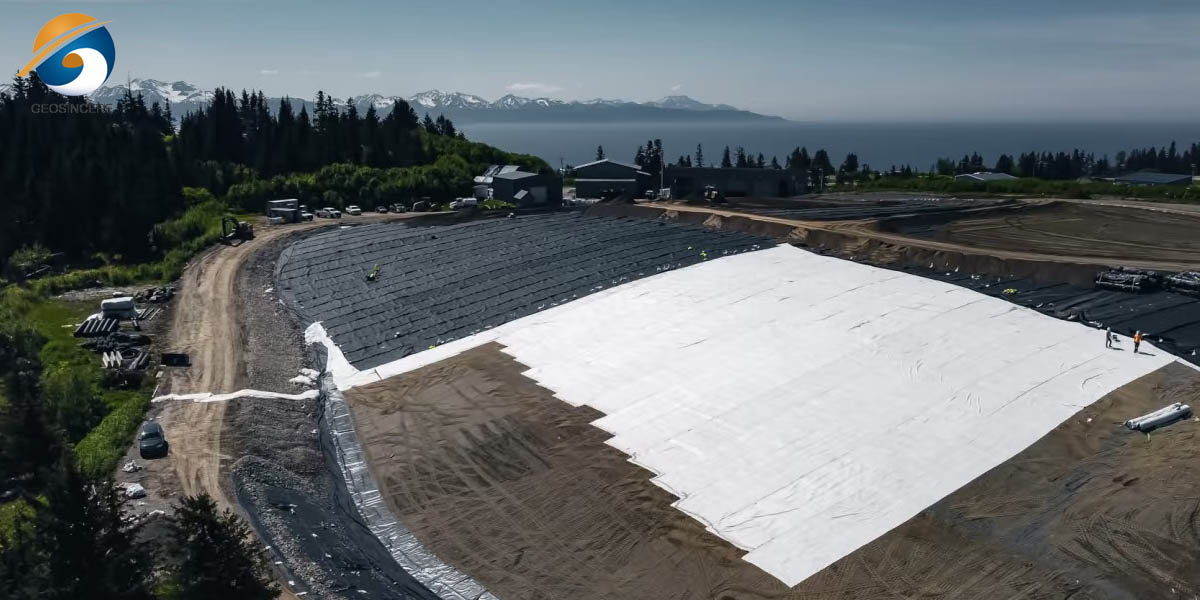 Геотекстильное полотно под гравием