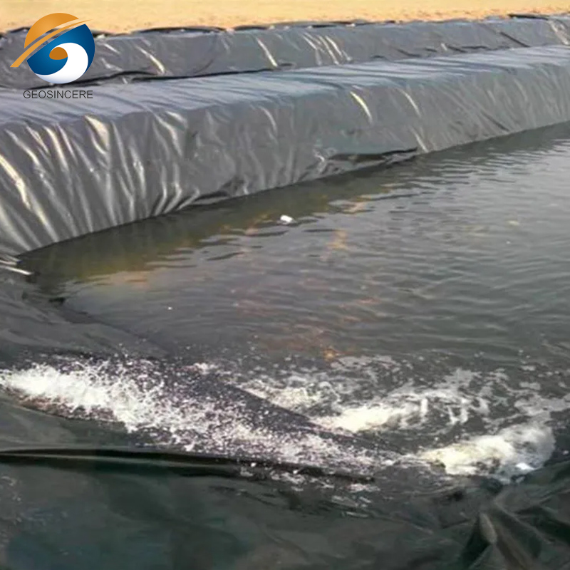 0,75 мм аквакультура геомембрана пластиковый HDPE вкладыш 0,75 мм аквакультура геомембрана пластиковый HDPE вкладыш