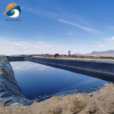 1,5 мм противофильтрационная геомембрана подкладка из HDPE