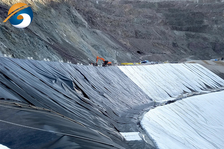 Контрольный слой грунта HDPE геомембрана удерживающая подкладка Контрольный слой грунта HDPE геомембрана удерживающая подкладка