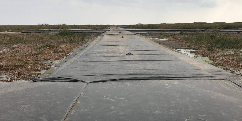 Геомембрана из высокоплотного полиэтилена HDPE для дамбы