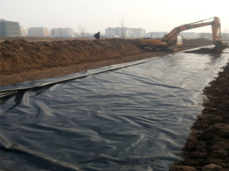 Aрмированные геомембрана полипропилена и HDPE для дамб