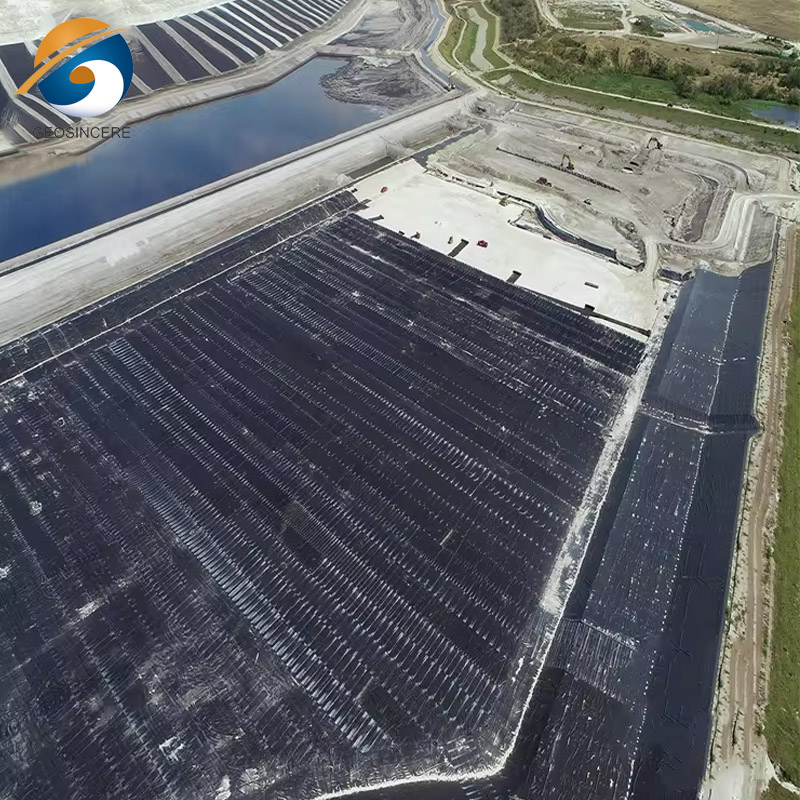 Контрольный слой грунта HDPE геомембрана удерживающая подкладка Контрольный слой грунта HDPE геомембрана удерживающая подкладка