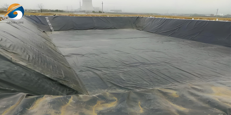 Геомембрана из высокоплотного полиэтилена HDPE для дамбы