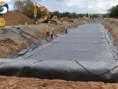 GEOSINCERE Geosynthetics Универсальность и Ключевая Роль Геомембрана HDPE 1 мм