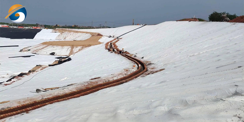 6 унций нетканого геотекстильного материала для гравийной дороги 6 унций нетканого геотекстильного материала для гравийной дороги