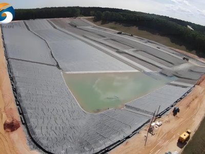 GEOSINCERE Геомембрана HDPE для полигонов
